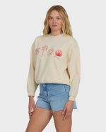 Treasure Cay Crewneck Sweatshirt - White Cap - Image 3