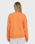 Palm Crewneck Sweatshirt - Tangerine - Image 7