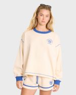 Back To It Crewneck Sweatshirt - White Cap