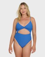 Tanlines Mika One-Piece Swimsuit - True Blue - Image 7