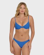 Tanlines Hike Bikini Bottoms - True Blue - Image 2