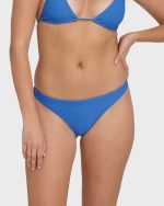 Tanlines Tanga Bikini Bottoms - True Blue - Image 5