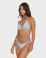 Picnic Multi Triangle Bikini Top - Dream Blue - Image 3