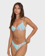 Picnic Leah Underwire Bikini Top - Dream Blue - Image 3