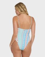 Picnic Ella Hawaii One-Piece Swimsuit - Dream Blue - Image 2