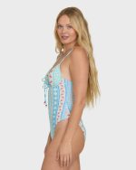 Picnic Ella Hawaii One-Piece Swimsuit - Dream Blue - Image 3