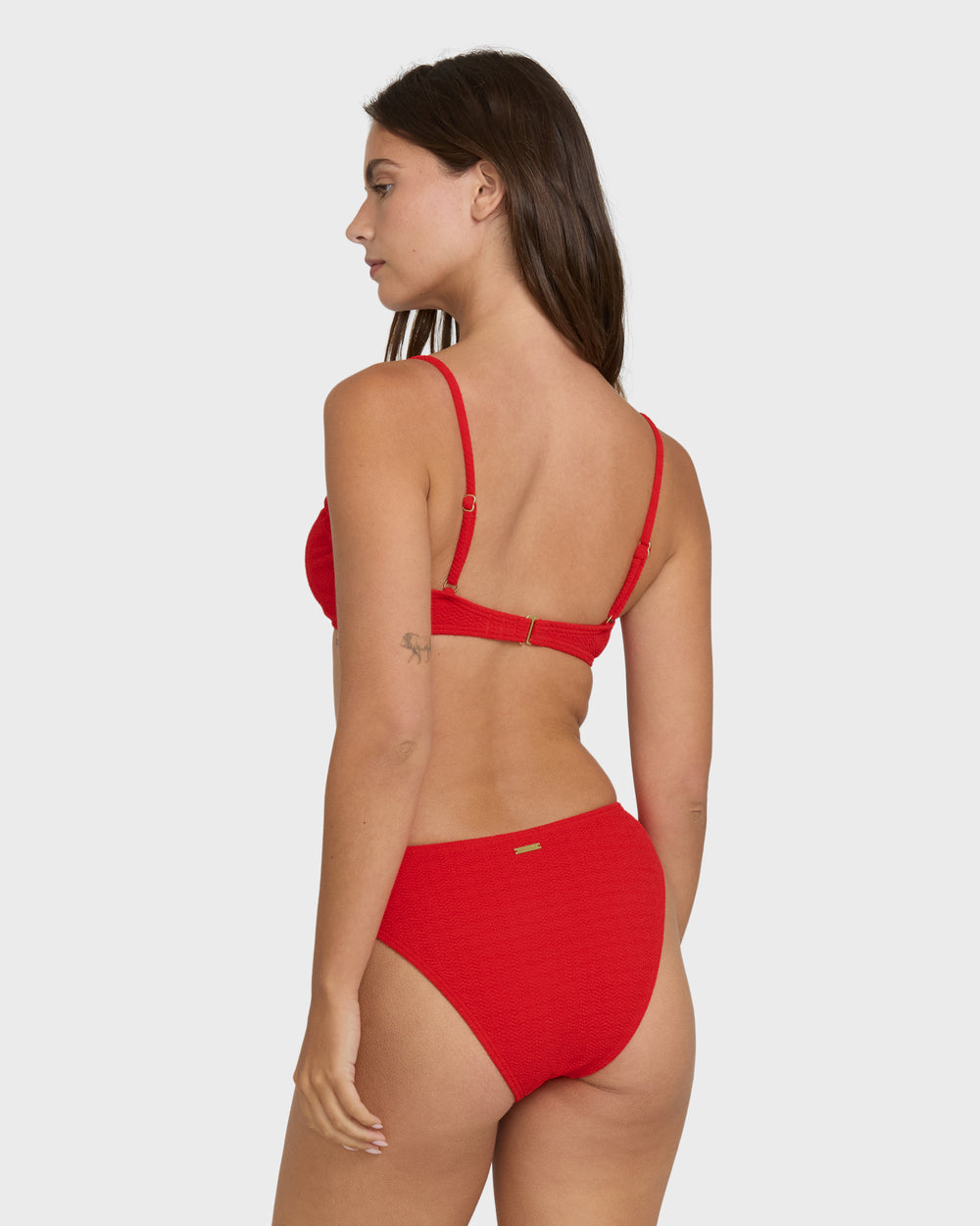BL000375_FTR_OM-F.jpg Rising Tide Bondi Medium Bikini Bottoms - Fiesta Red - Image 1