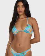 Coastal Cruise Drew Bandeau Bikini Top - Dream Blue - Image 5