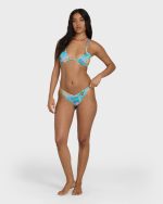Coastal Cruise Drew Bandeau Bikini Top - Dream Blue - Image 4