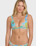 Coastal Cruise Sunni Plunge Tank Top - Dream Blue - Image 5