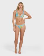 Coastal Cruise Sunni Plunge Tank Top - Dream Blue - Image 4