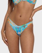 Coastal Cruise V Hike Bikini Bottoms - Dream Blue - Image 5