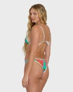 Midnight Tropics Skimpy Hike Bikini Bottoms - True Blue - Image 6