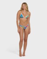 Midnight Tropics Skimpy Hike Bikini Bottoms - True Blue - Image 4