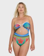 Midnight Tropics Andrew Hawaii Swimsuit - True Blue - Image 7