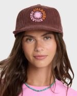 Grandpa Corduroy Snapback Hat - Espresso