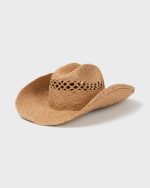 Wild Waves Wide Brim Straw Hat - Natural - Image 3