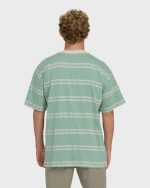 Baxter Short Sleeve Knit T-Shirt - Granite Green - Image 2