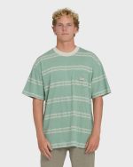 Baxter Short Sleeve Knit T-Shirt - Granite Green