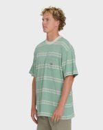 Baxter Short Sleeve Knit T-Shirt - Granite Green - Image 3