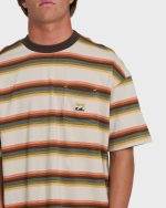 Baxter Short Sleeve Knit T-Shirt - Oatmeal - Image 7