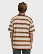 Baxter Short Sleeve Knit T-Shirt - Oatmeal - Image 3
