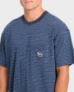 Baxter Short Sleeve Pocket Tee - True Navy - Image 5