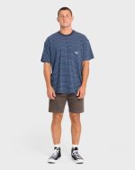 Baxter Short Sleeve Pocket Tee - True Navy - Image 3