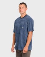 Baxter Short Sleeve Pocket Tee - True Navy - Image 4