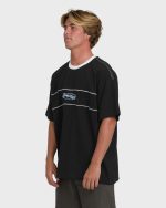 Bad Dog Precision Short Sleeve Knit T-Shirt - Black - Image 2