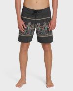 73 Pro 18" Boardshorts - Black