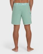 73 Pro 18" Boardshorts - Granite Green - Image 2