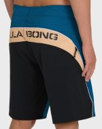 Straddie Pro Hi 20" Boardshorts - Tropical Teal - Image 5