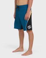 Straddie Pro Hi 20" Boardshorts - Tropical Teal - Image 3