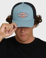 Walled Trucker Hat - Blue Fog - Image 2