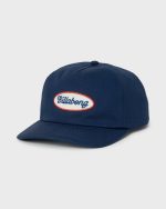 Caution Snapback Hat - Dark Denim - Image 3
