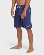 Piped Pro 21" Boardshorts - Purple Velvet - Image 3