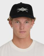Heritage Strapback Hat - Black