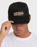 Straddie Strapback Hat - Black - Image 2