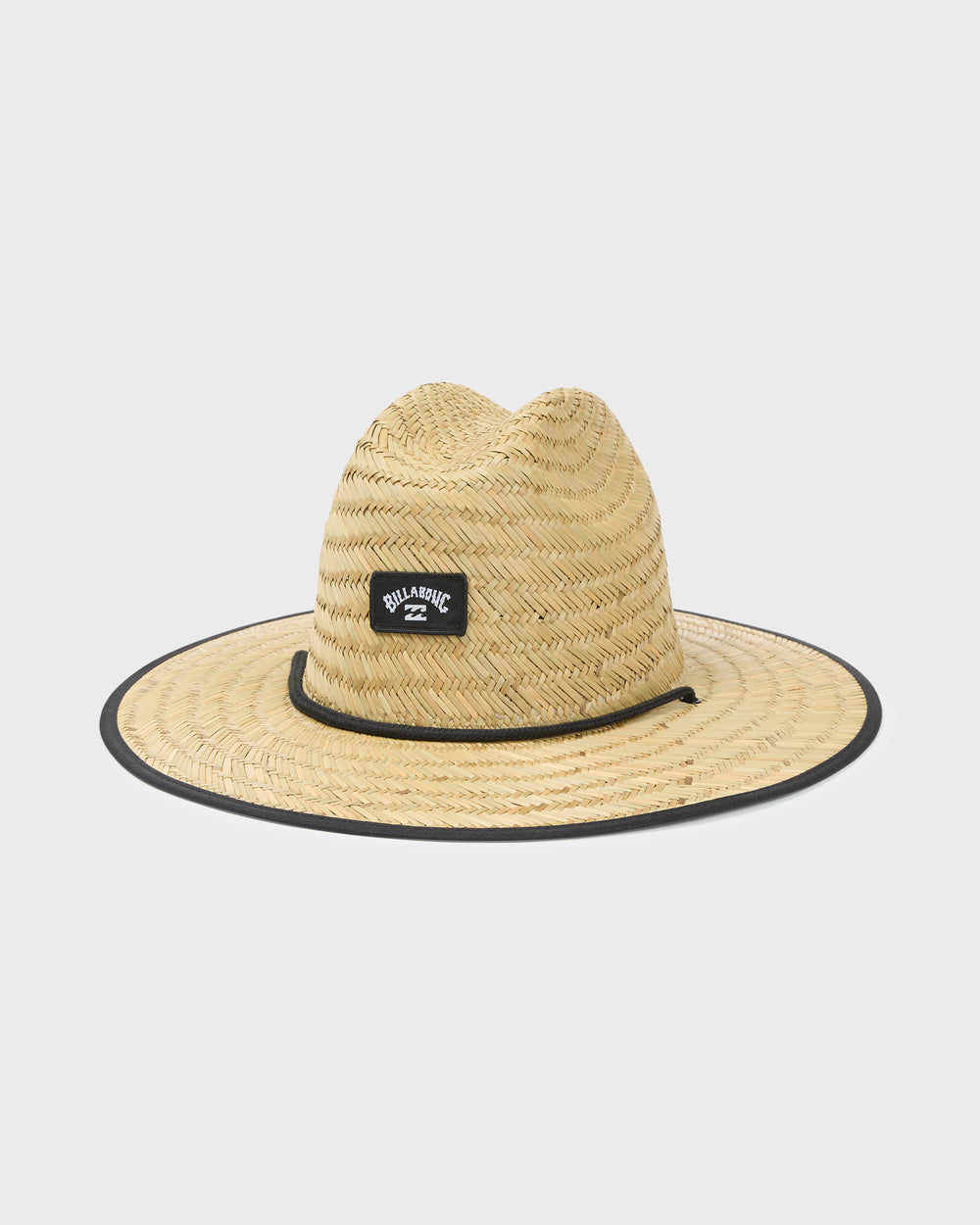 BL000440M_PCH1_FL-F.jpg Tides Print Straw Lifeguard Hat - Peach - Image 1