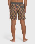 Good Times Lo Tide 17" Boardshorts - Rust - Image 3