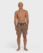 Good Times Lo Tide 17" Boardshorts - Rust - Image 5