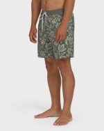 Good Times Low Tide 17" Boardshorts - Winter Moss - Image 3