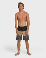 Tribong Lo Tide 18" Boardshorts - Khaki - Image 4