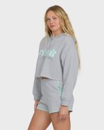 Palmer Fleece Shorts - Heather Gray - Image 3