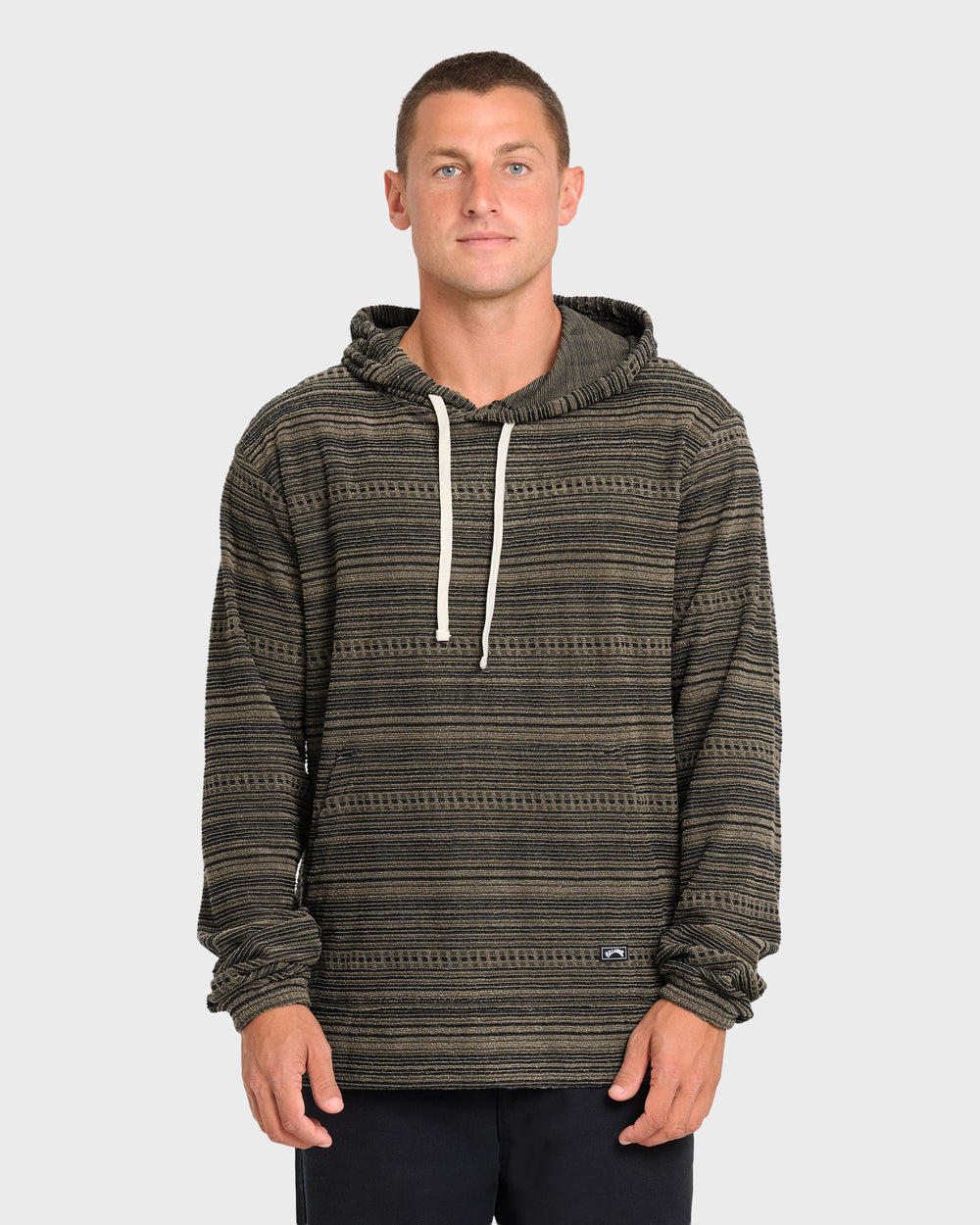 BL000478M_OAT1_OM-F.jpg Flecker Diego YD Pullover Hoodie - Oatmeal - Image 1