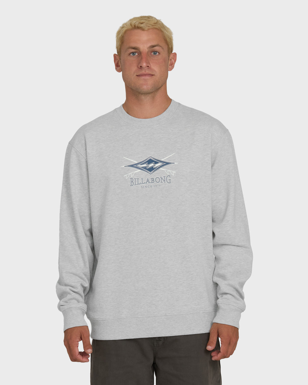 BL000481M_SJSH_OM-F.jpg Short Sands Crewneck Sweatshirt - Light Grey Heather - Image 1