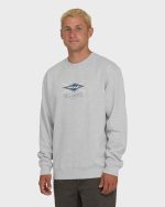 Short Sands Crewneck Sweatshirt - Light Grey Heather - Image 3