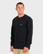 All Day Crewneck Sweatshirt - Black - Image 4