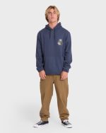 A/Div Compass Pullover Hoodie - Blue Graphite - Image 3